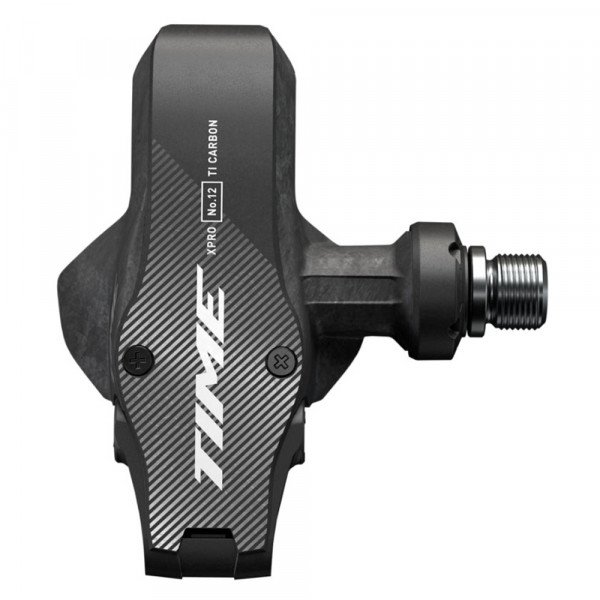 Педали на велосипед Time XPRO 12 Q-Factor 53, Carbon body, Titanium spindle, ICLIC free cleats, Carbon Silver B1