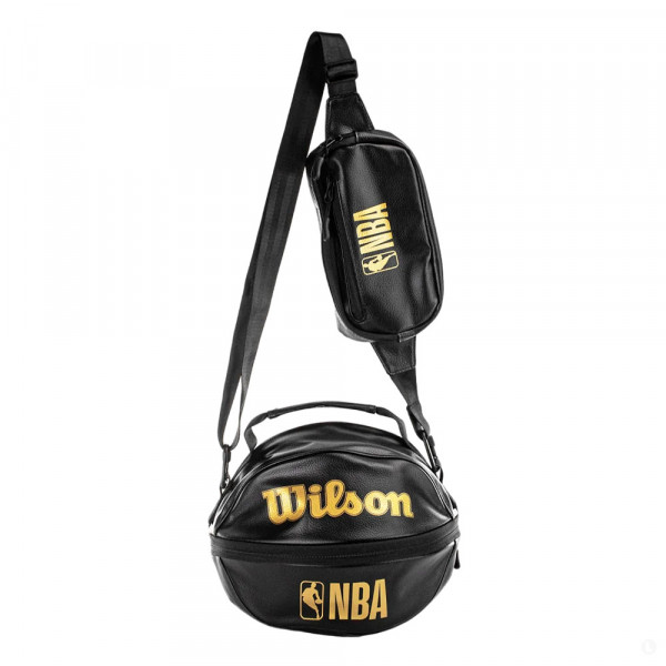 Сумка спортивная Wilson BSK NBA 3 IN 1 черная