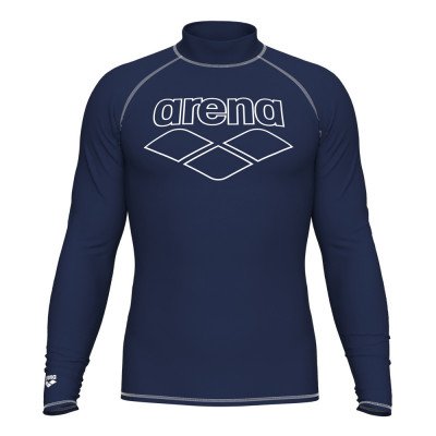Футболка для плавания мужская Arena Rash vest l/s graphic Футболка для плавания мужская Arena Rash vest l/s graphic