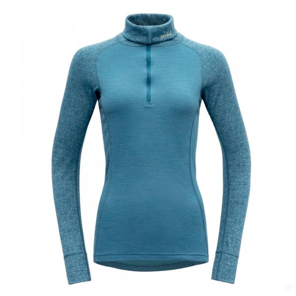 Лонгслив женский Devold Duo Activ Zip Neck