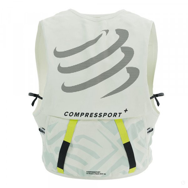 Жилет-рюкзак Compressport UltRun S pack evo 10 белый