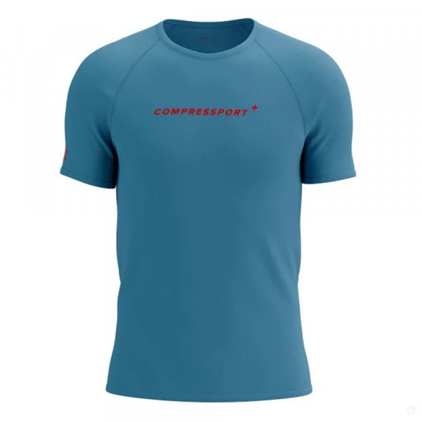 Футболка мужская Compressport Training SS logo tshirt 