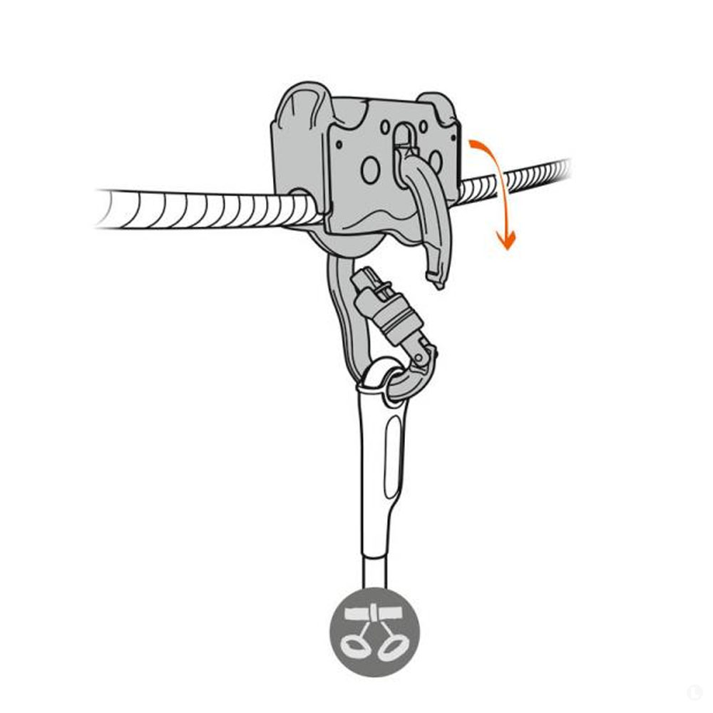 Ролик Petzl Trolley Trac Guide Ролик Petzl Trolley Trac Guide