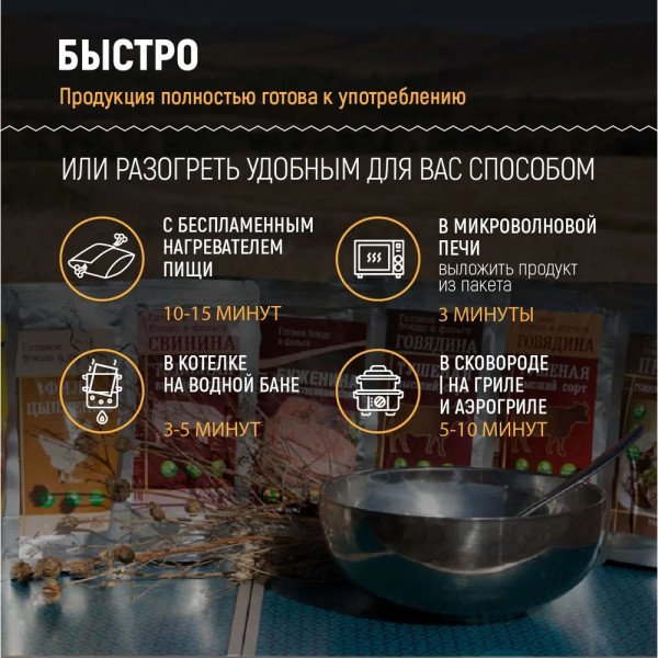 Курица в соусе терияки 250гр Курица в соусе терияки 250гр