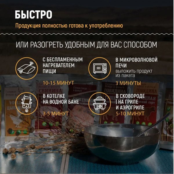 Курица с сыром и грибами 300г