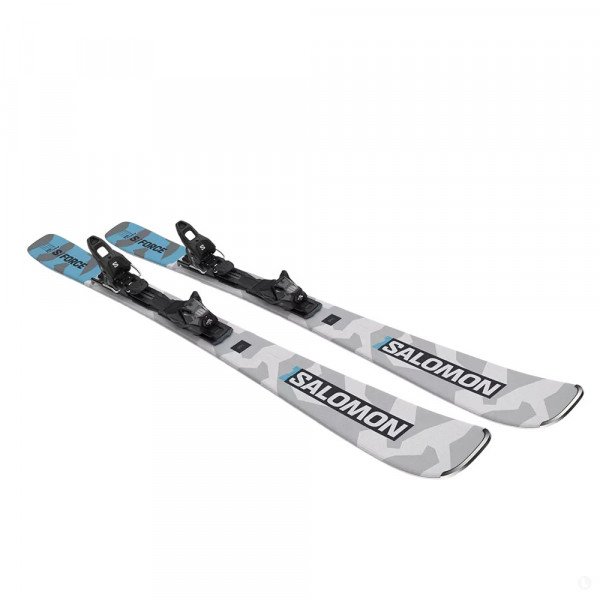 Лыжи горные Salomon E S/Force Am 80 + M10 GW L80 black Лыжи горные Salomon E S/Force Am 80 + M10 GW L80 black