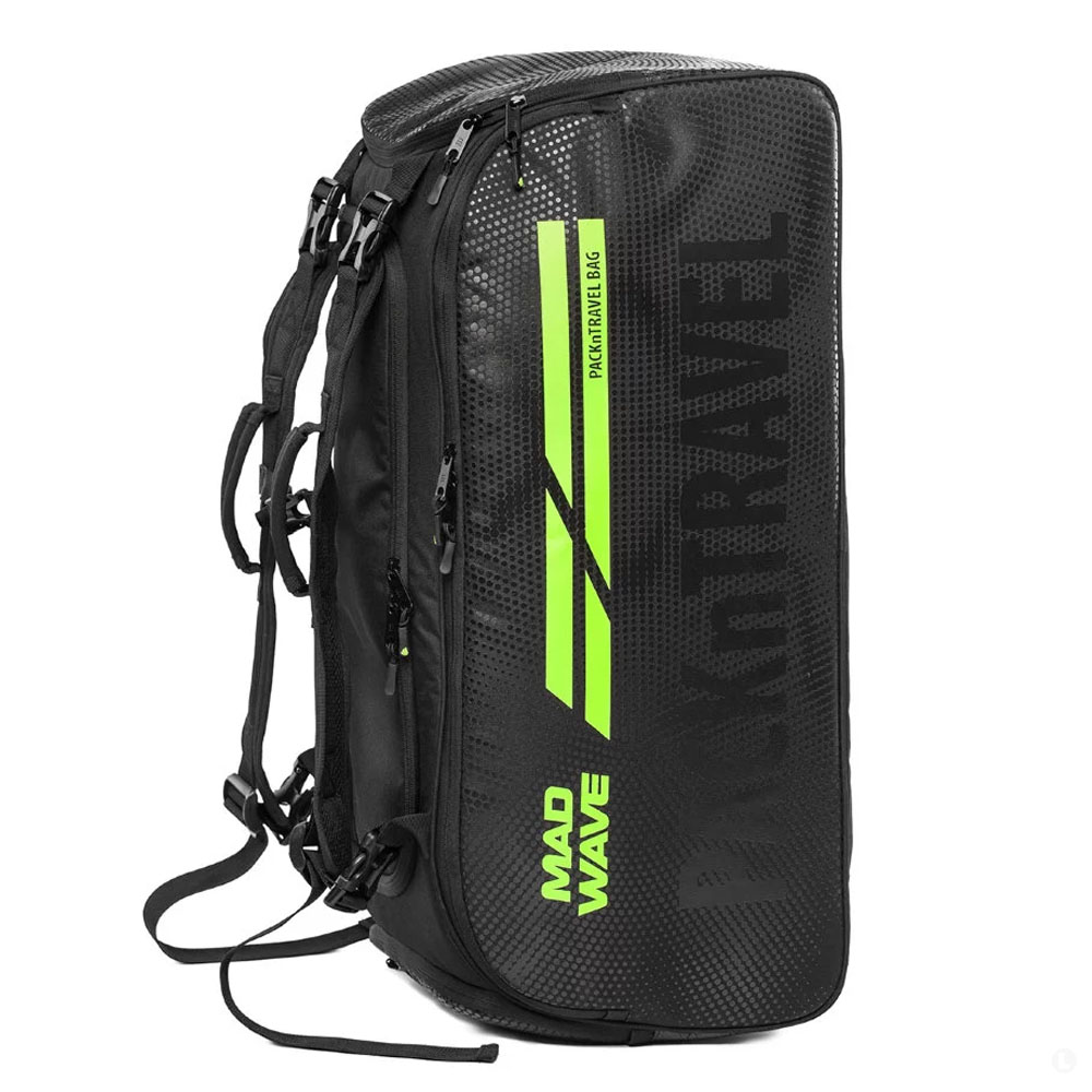 Спортивная сумка Madwave packntravel черная Спортивная сумка Madwave packntravel черная
