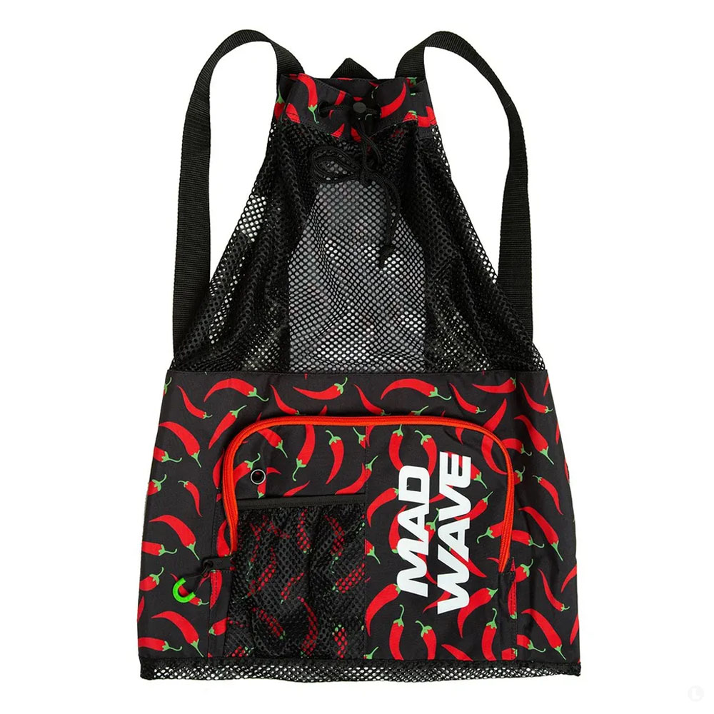 Сумка-мешок Madwave Vent dry bag черно-красная Сумка-мешок Madwave Vent dry bag черно-красная