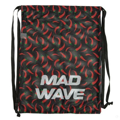 Сумка-мешок Madwave Dry mesh bag черно-красная Сумка-мешок Madwave Dry mesh bag черно-красная