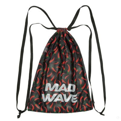 Сумка-мешок Madwave Dry mesh bag черно-красная Сумка-мешок Madwave Dry mesh bag черно-красная
