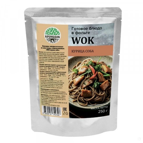 Wok курица соба 250 г 
