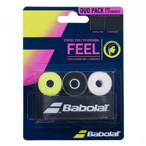 Обмотка Babolat Syntec Pro х1 + VS Original х3 Обмотка Babolat Syntec Pro х1 + VS Original х3