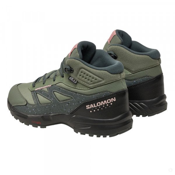 Треккинговые ботинки детские Salomon Outway Mid Cswp 