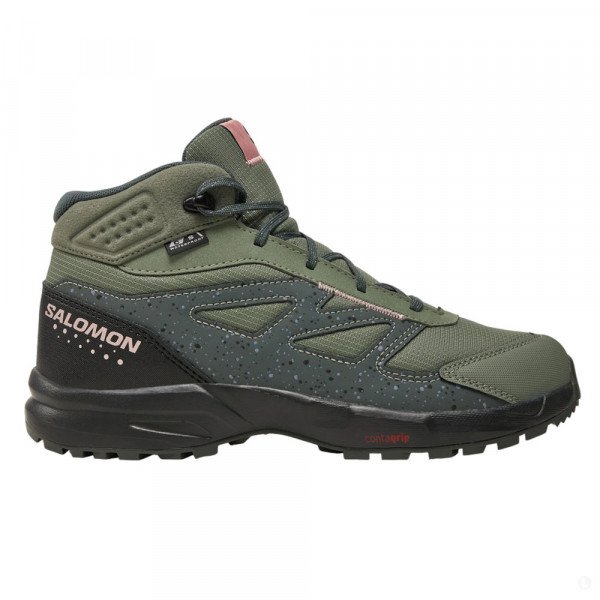 Треккинговые ботинки детские Salomon Outway Mid Cswp 