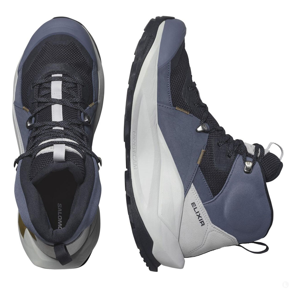 Треккинговые ботинки мужские Salomon Elixir Mid GTX 