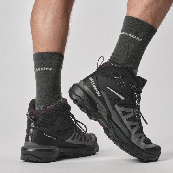 Треккинговые ботинки мужские Salomon X Ultra 360 Mid Gtx