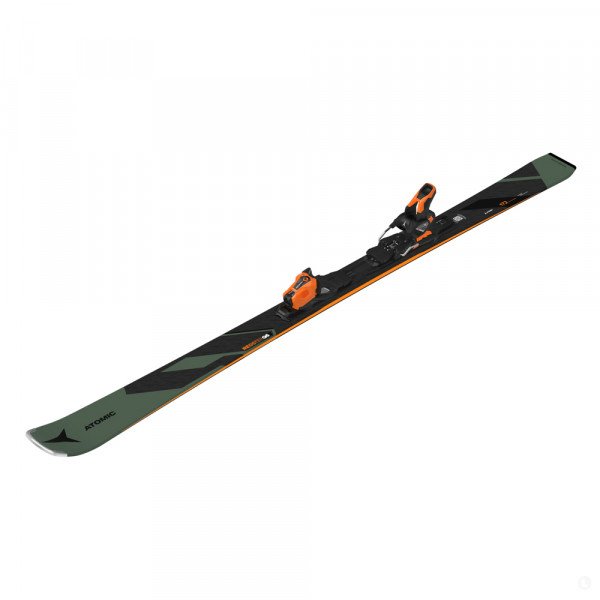 Лыжи горные Atomic E Redster Q6 Pt + E Mi 12 Gw black-orange
