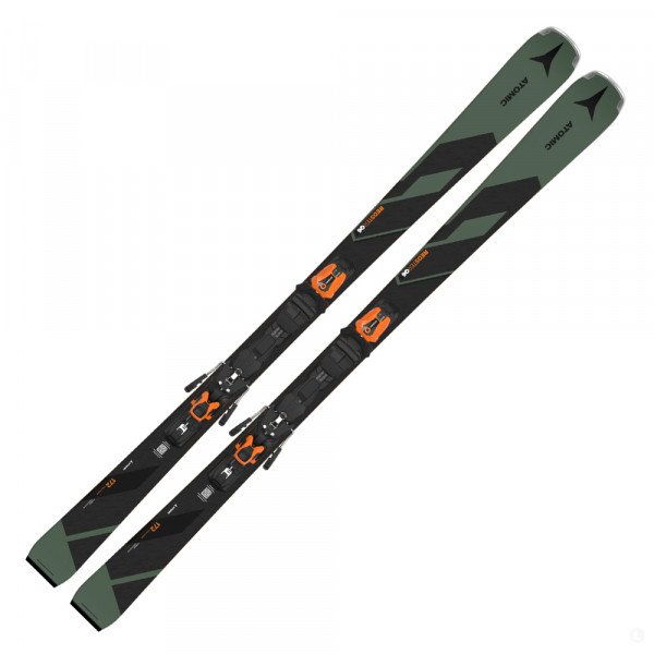 Лыжи горные Atomic E Redster Q6 Pt + E Mi 12 Gw black-orange