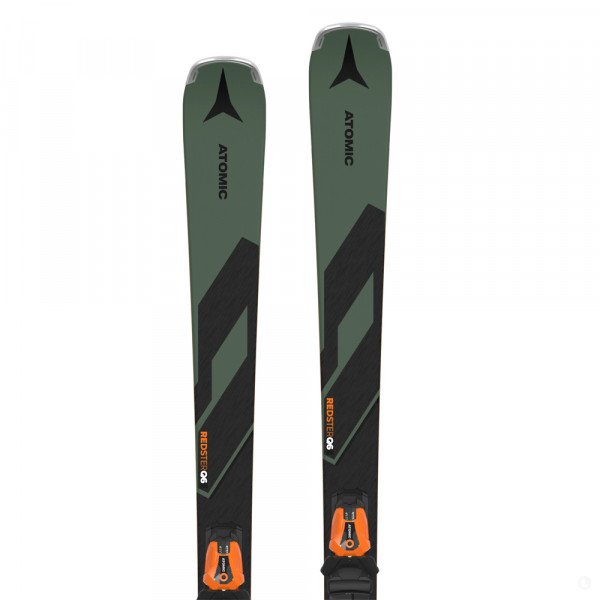 Лыжи горные Atomic E Redster Q6 Pt + E Mi 12 Gw black-orange