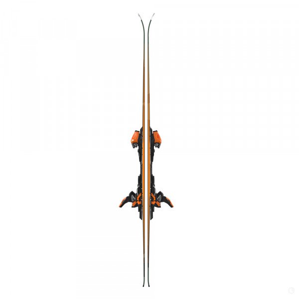 Лыжи горные Atomic E Redster Q6 Pt + E Mi 12 Gw black-orange