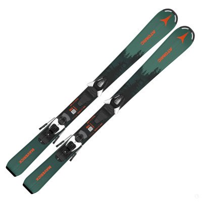 Лыжи горные детские Atomic L Maverick Jr 100-120 + L C 5 Gw Ca black-white Лыжи горные детские Atomic L Maverick Jr 100-120 + L C 5 Gw Ca black-white