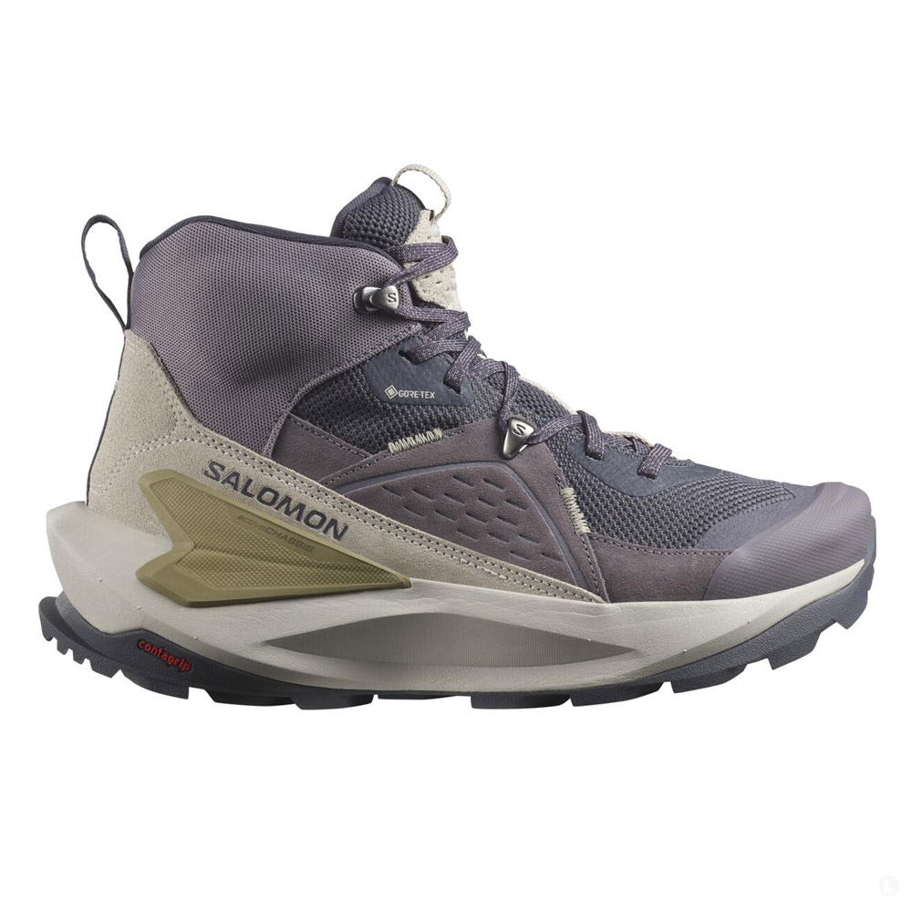 Треккинговые ботинки женские Salomon Elixir Mid GTX Треккинговые ботинки женские Salomon Elixir Mid GTX