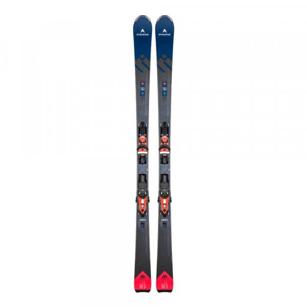 Лыжи горные Dynastar Speed 563 S + NX 12 Konect Gw B80 black hot red 
