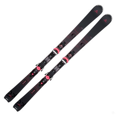 Лыжи горные женские Dynastar E Lite 9 + Nx 12 Konect Gw B80 black pink  Лыжи горные женские Dynastar E Lite 9 + Nx 12 Konect Gw B80 black pink
