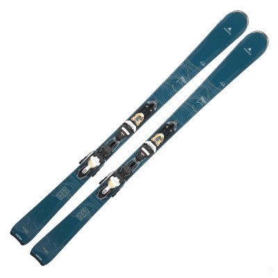 Лыжи горные женские Dynastar E Lite 5 + Xpress W 11 Gw B83 B-W gold  Лыжи горные женские Dynastar E Lite 5 + Xpress W 11 Gw B83 B-W gold