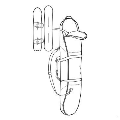 Чехол сноубордический Burton Space Sack  Чехол сноубордический Burton Space Sack