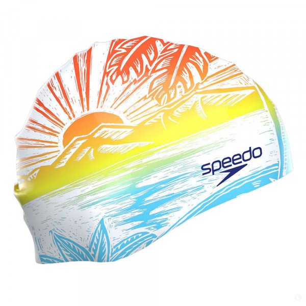 Шапочка для плавания Speedo Slogan