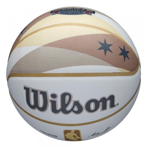 Мяч баскетбольный Wilson NBA Team City Collector Chicago Bulls 