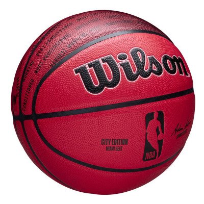 Мяч баскетбольный Wilson NBA Team City Collector Mia Heat 