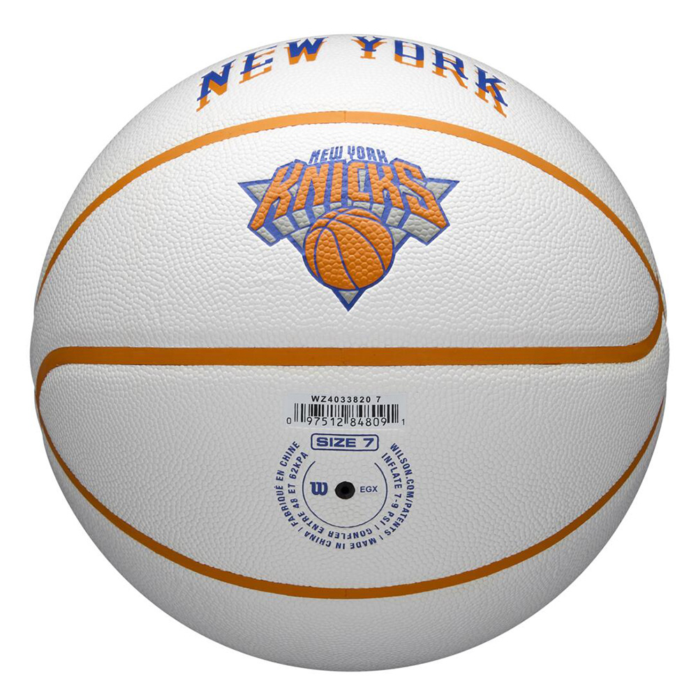 Мяч баскетбольный Wilson NBA Team City Collector Ny Knick 