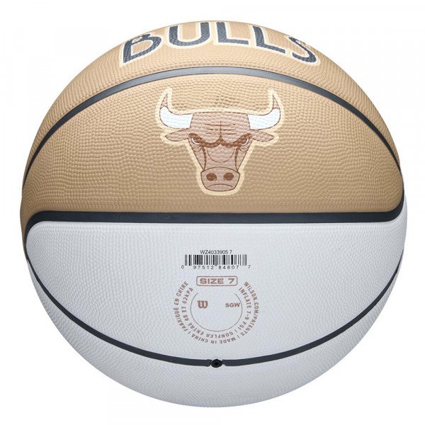 Мяч баскетбольный Wilson NBA Team City Edition Chicago Bulls 