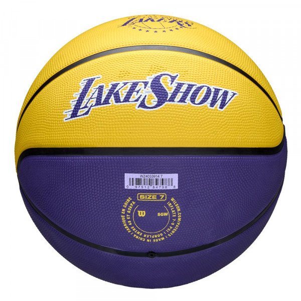 Мяч баскетбольный Wilson NBA Team City Edition LA Lakers 