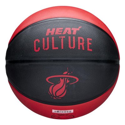 Мяч баскетбольный Wilson NBA Team City Edition Mia Heat 
