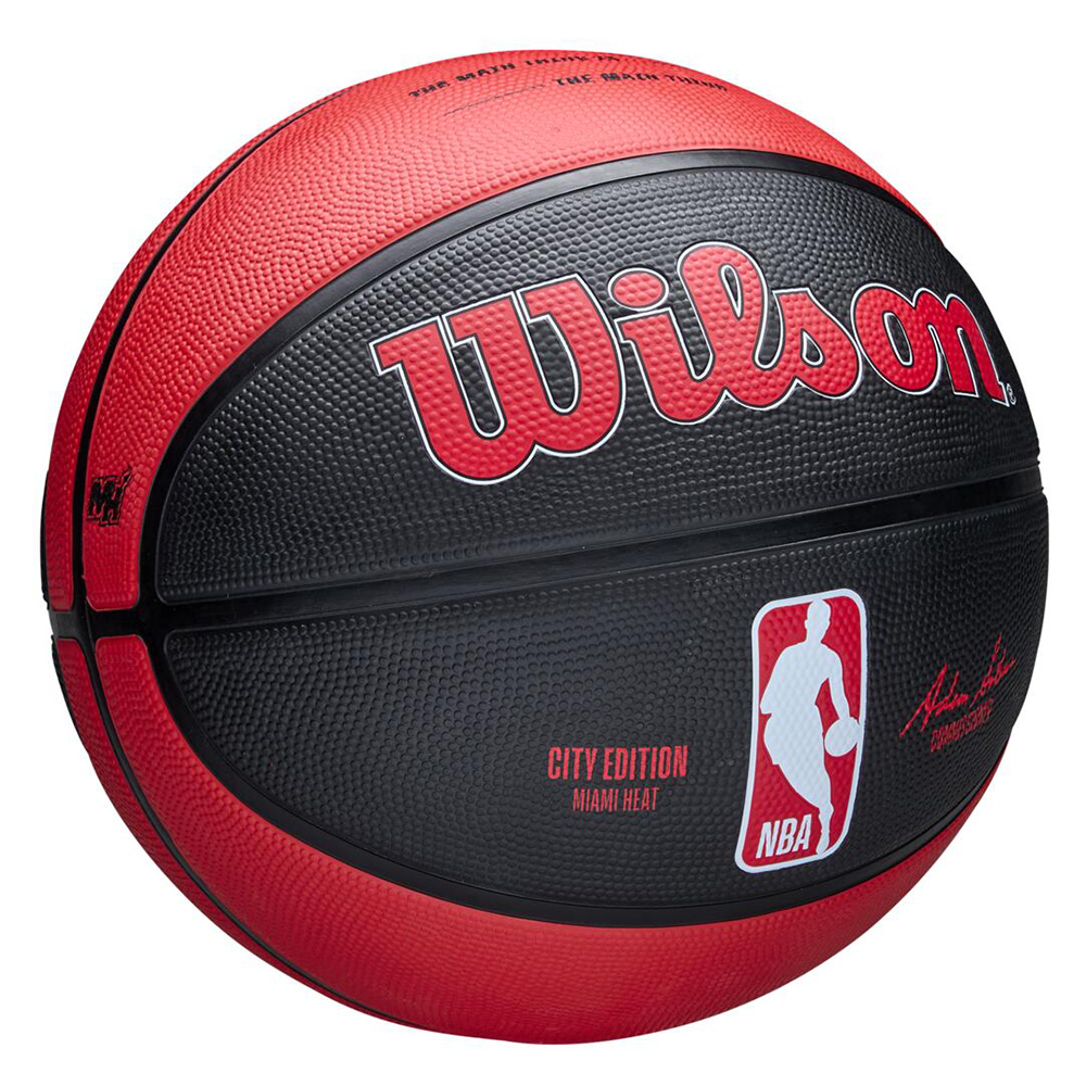 Мяч баскетбольный Wilson NBA Team City Edition Mia Heat 