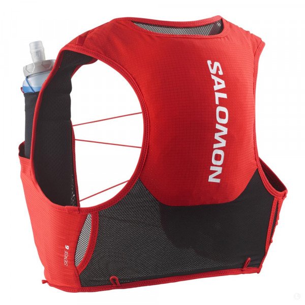 Жилет беговой Salomon Sense Pro 6 Set красный Жилет беговой Salomon Sense Pro 6 Set красный