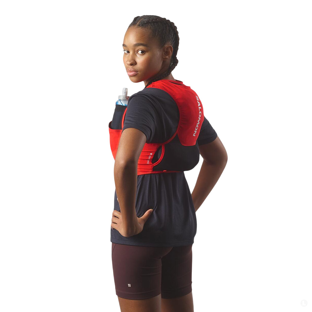 Жилет беговой Salomon Sense Pro 6 Set красный