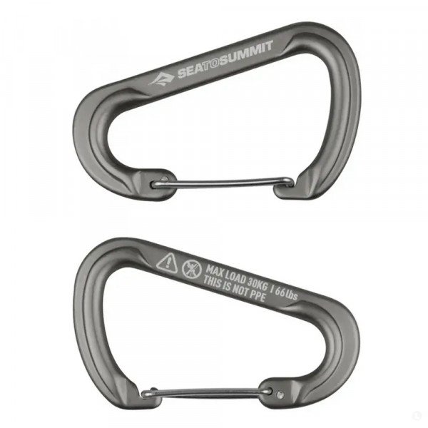 Карабин Sea To Summit Accessory Carabiner Large Titanium 2pcs 