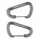 Карабин Sea To Summit Accessory Carabiner Large Titanium 2pcs 
