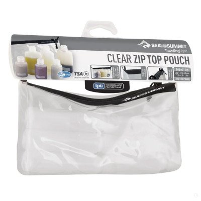 Косметичка Sea To Summit TL TPU Clear Ziptop Pouch Transperent  Косметичка Sea To Summit TL TPU Clear Ziptop Pouch Transperent