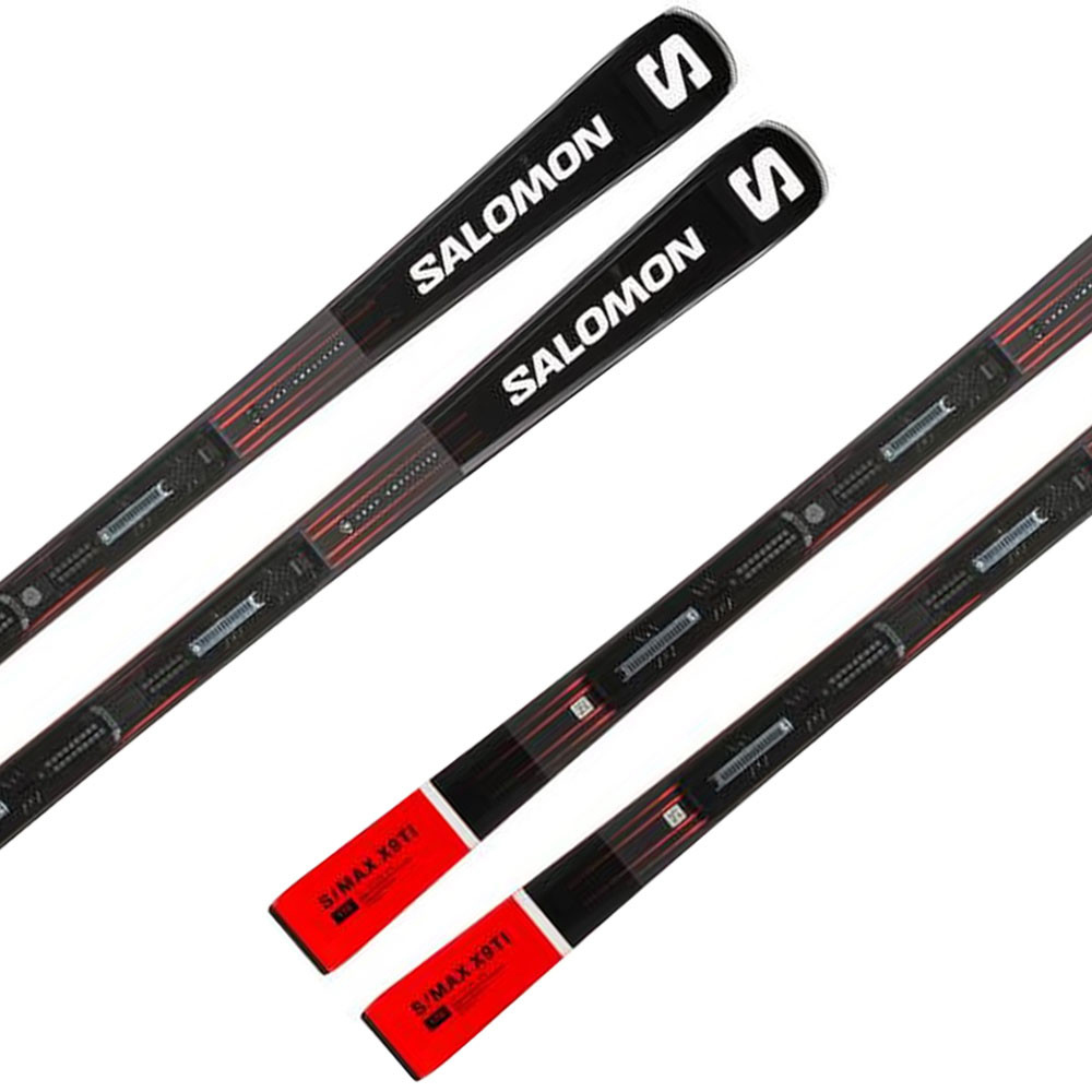 Лыжи горные Salomon E S/Max X9 Ti + M10 GW L80 B