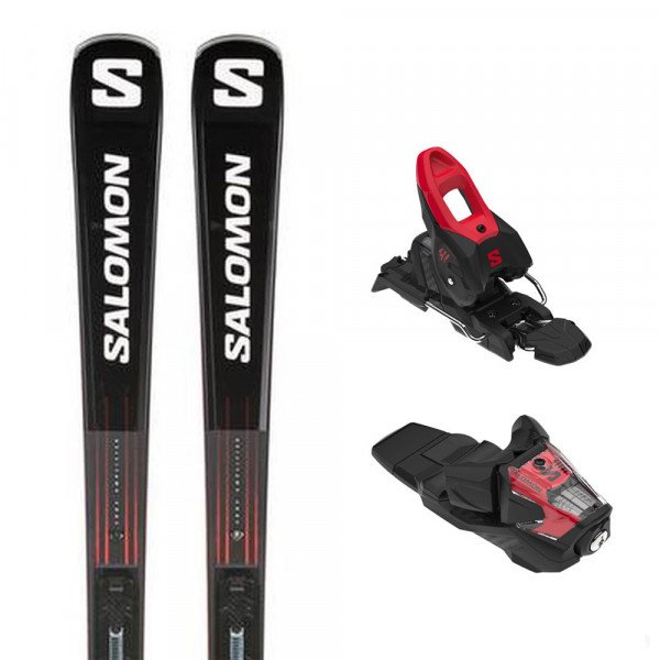 Лыжи горные Salomon E S/Max X9 Ti + M10 GW L80 B