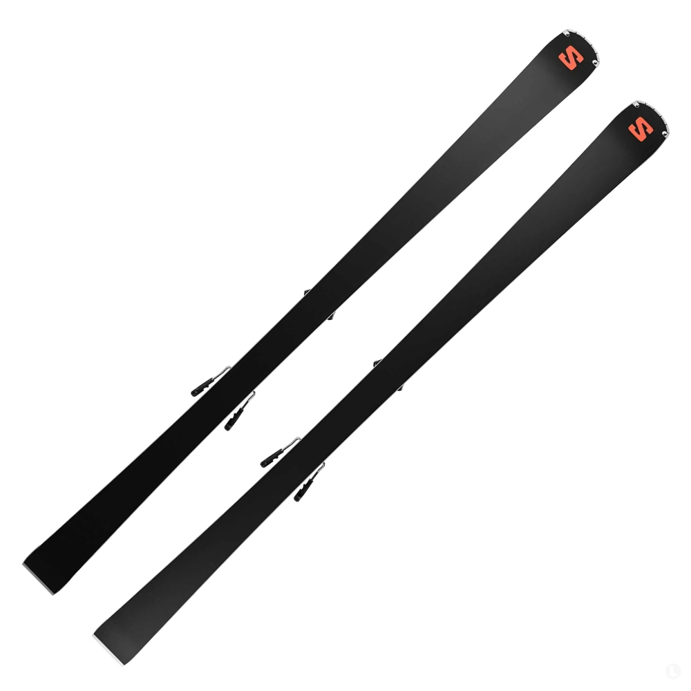 Лыжи горные Salomon E S/Max 12 + E Mi12 Gw Bel M/Bk/Cstl M F80 