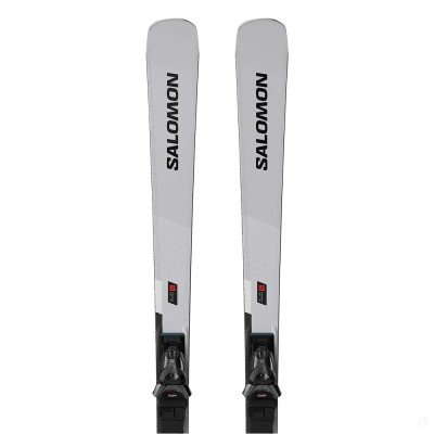 Лыжи горные Salomon E S/Max 12 + E Mi12 Gw Bel M/Bk/Cstl M F80  Лыжи горные Salomon E S/Max 12 + E Mi12 Gw Bel M/Bk/Cstl M F80