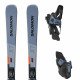 Лыжи горные Salomon E S/Max 10 Xt Copen + E Mi12 Gw Copen blue black F80