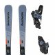 Лыжи горные Salomon E S/Max 10 Xt Copen + E Mi12 Gw Copen blue black F80