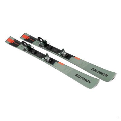Лыжи горные Salomon E S/Max 8 Xt + E M10 Gw black L80 Лыжи горные Salomon E S/Max 8 Xt + E M10 Gw black L80